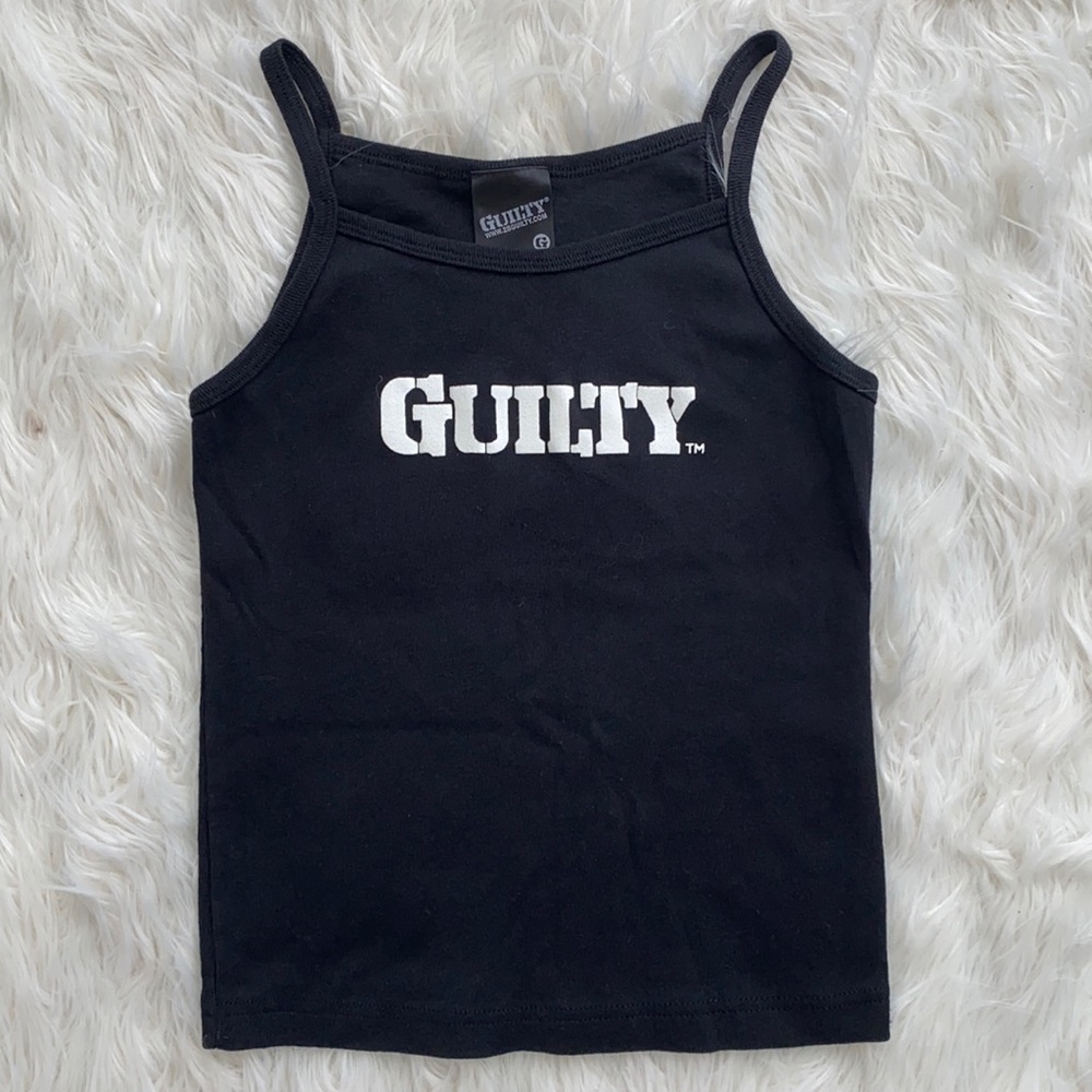 Y2K | Guilty Like You’re Not Tank Top